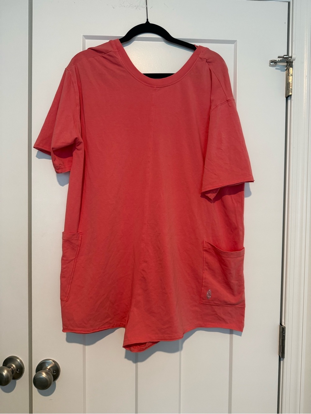 Free People Movement Hotshot Oversized T-shirt Romper